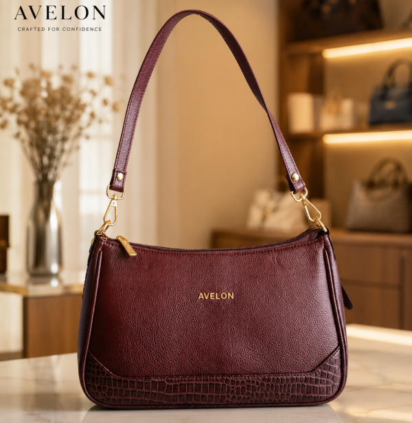 Avelon Croco Crossbody